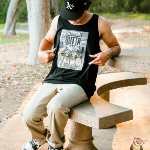 Men's Tank with Straight Outta Owl Design