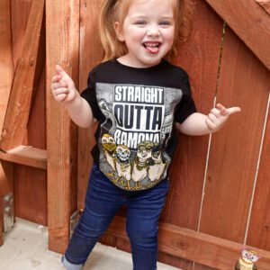 Toddler Tee with Straight Outta Design