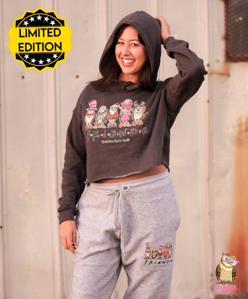 Limited Edition Friends Cropped Hoodie