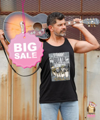 Adult Tank with Straight Outta Logo