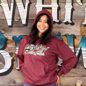 Fleece Pullover With the Band Design