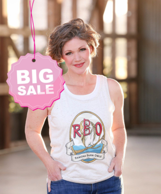 Clearance Sale Tank with Red Design