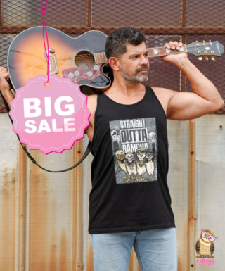 Clearance Sale Tank with Straight Outta Design