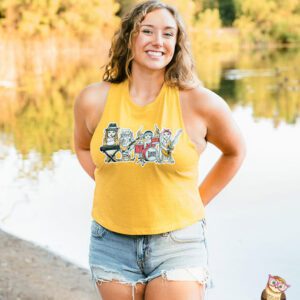 Perfect Tank with The Band Design