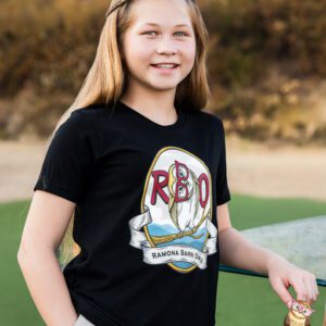 Youth Tee with Red Design