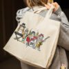 Small Tote with The Band Design
